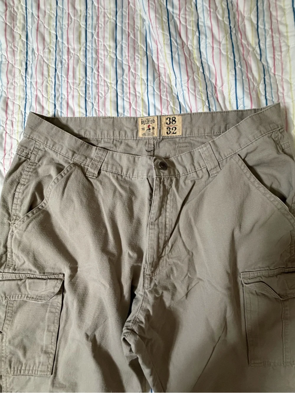 RedHead Men's Cargo Pants - Khaki